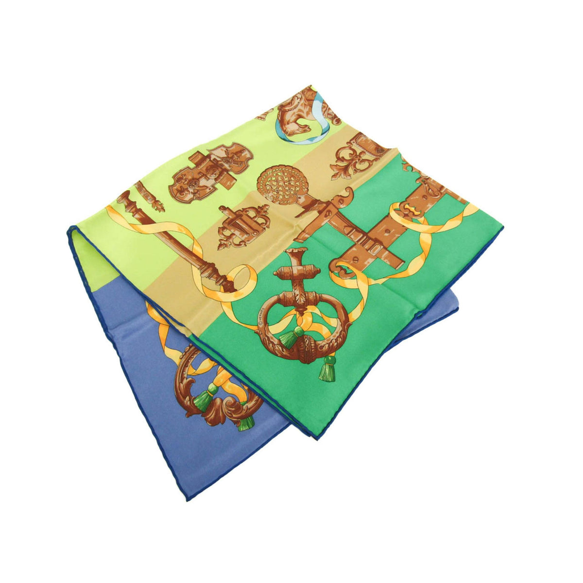 Écharpe & Châle Hermes Carré 70 Soie - Multicolore