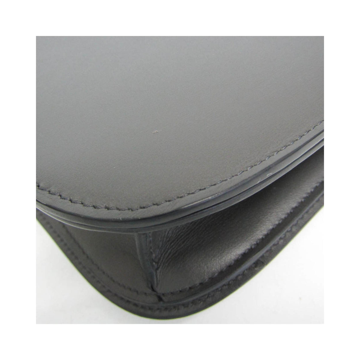 Sac À Main Celine Classic Box Medium Cuir - Gris