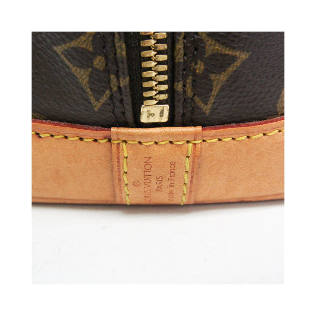Sac À Main Louis Vuitton Alma Pm Toile - Marron