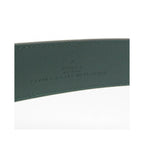Ceinture Gucci Gg Marmont Reversible Belt Wide Cuir - Vert