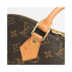 Sac À Main Louis Vuitton Alma Pm Toile - Marron