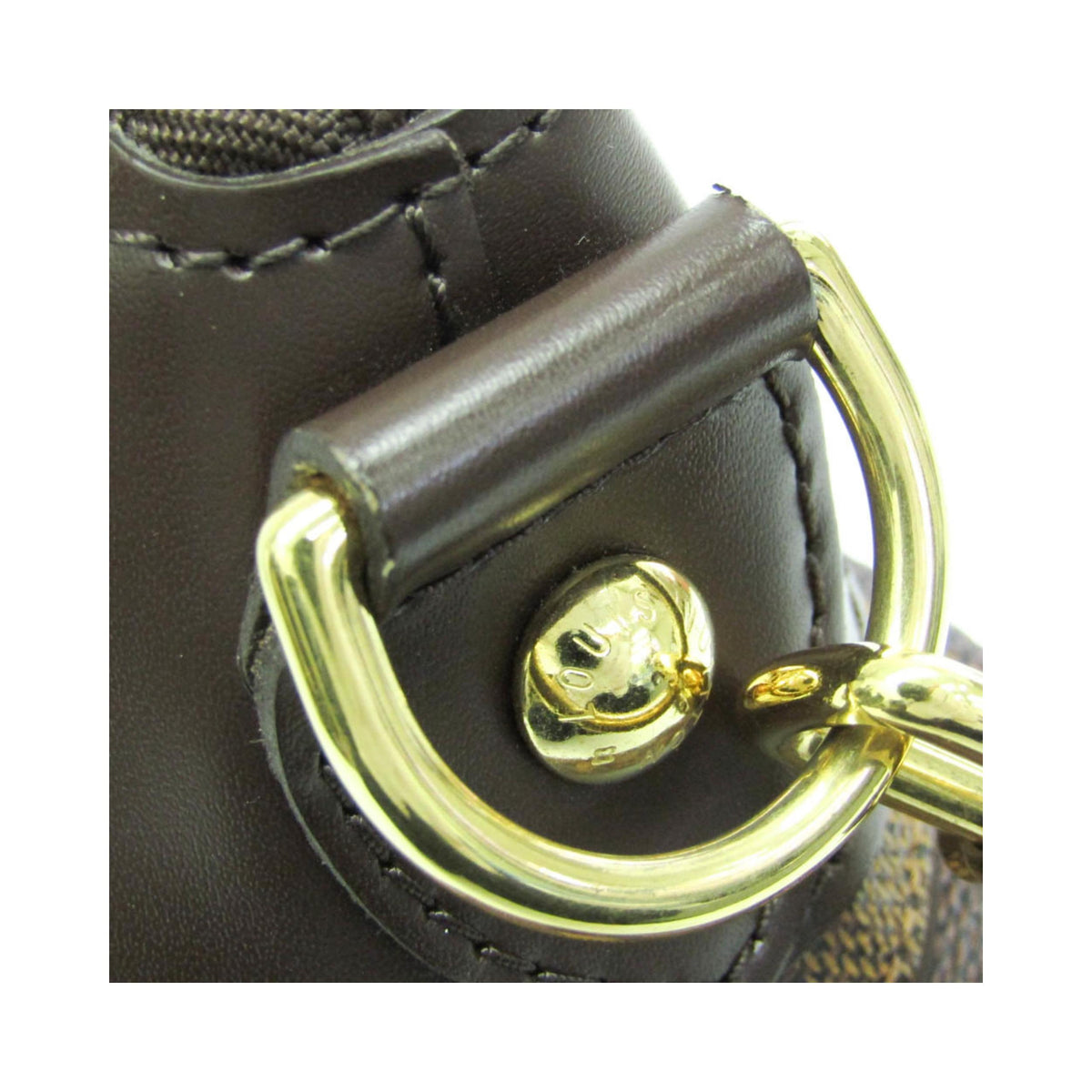 Sac À Main Louis Vuitton Trevi Handbag Pm Toile - Marron