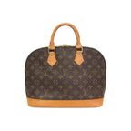 Sac À Main Louis Vuitton Alma Pm Toile - Marron