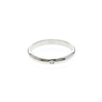 Bague Cartier 1895 Wedding Band 2.5Mm Platinum - Argent