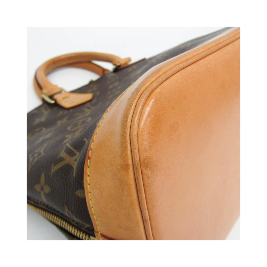 Sac À Main Louis Vuitton Alma Pm Toile - Marron