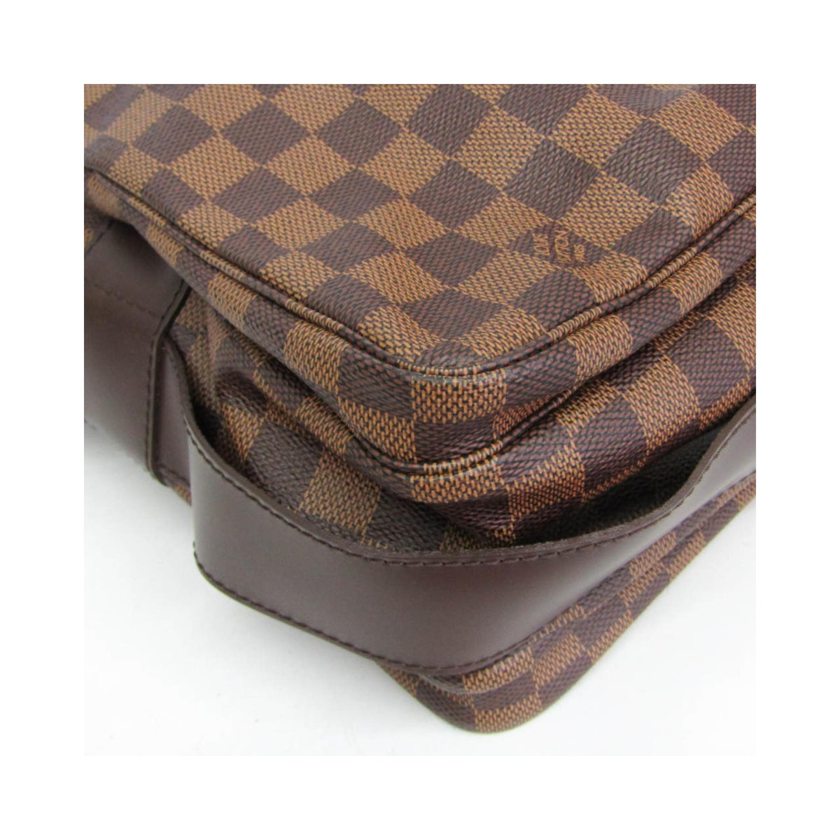 Sac Porté Épaule Louis Vuitton Naviglio Toile - Marron