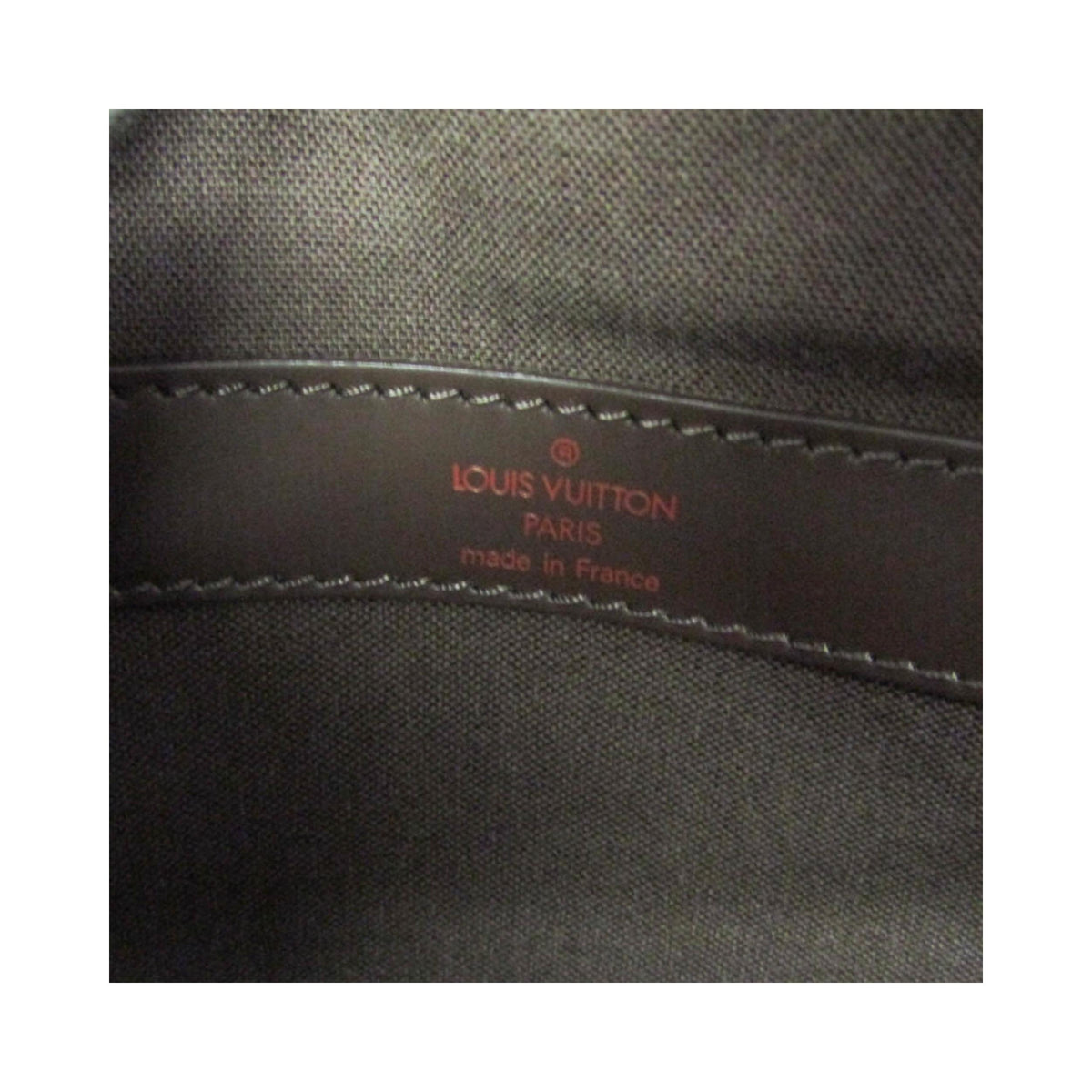 Sac Porté Épaule Louis Vuitton Naviglio Toile - Marron