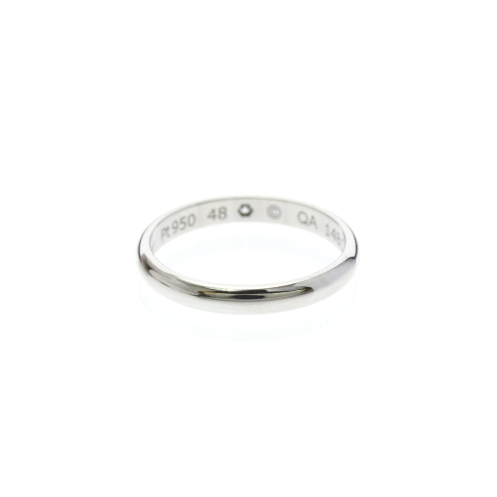 Bague Cartier 1895 Wedding Band 2.5Mm Platinum - Argent