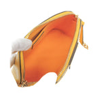Bolso de hombro Louis Vuitton Alma Mini con cadena de piel - Amarillo