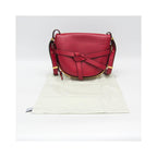 Sac Porté Épaule Loewe Metal Gate Small Cuir - Rouge