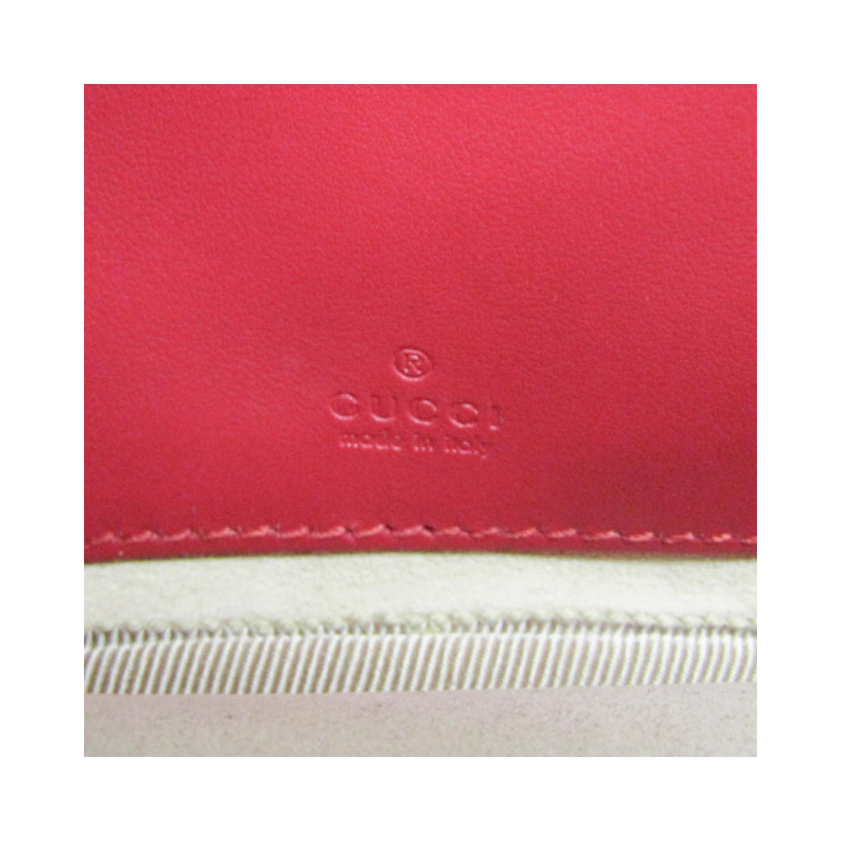 Sac Porté Épaule Gucci Gg Marmont Medium Cuir - Rouge