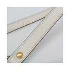Borsa a spalla Gucci GG Marmont quadrata con patta mini in pelle - Bianco