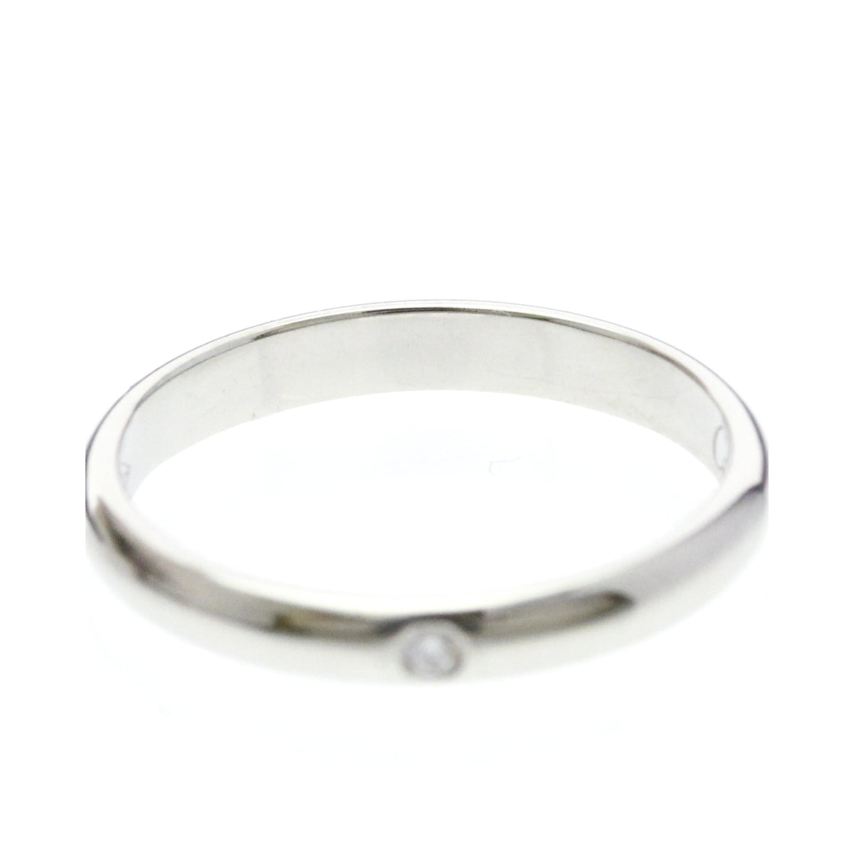 Bague Cartier 1895 Wedding Band 2.5Mm Platinum - Argent