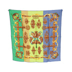 Écharpe & Châle Hermes Carré 70 Soie - Multicolore