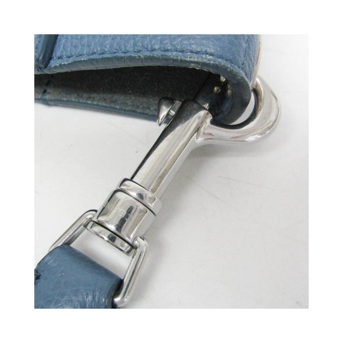 Sac Porté Épaule Celine Sangle Seau Small Cuir - Bleu