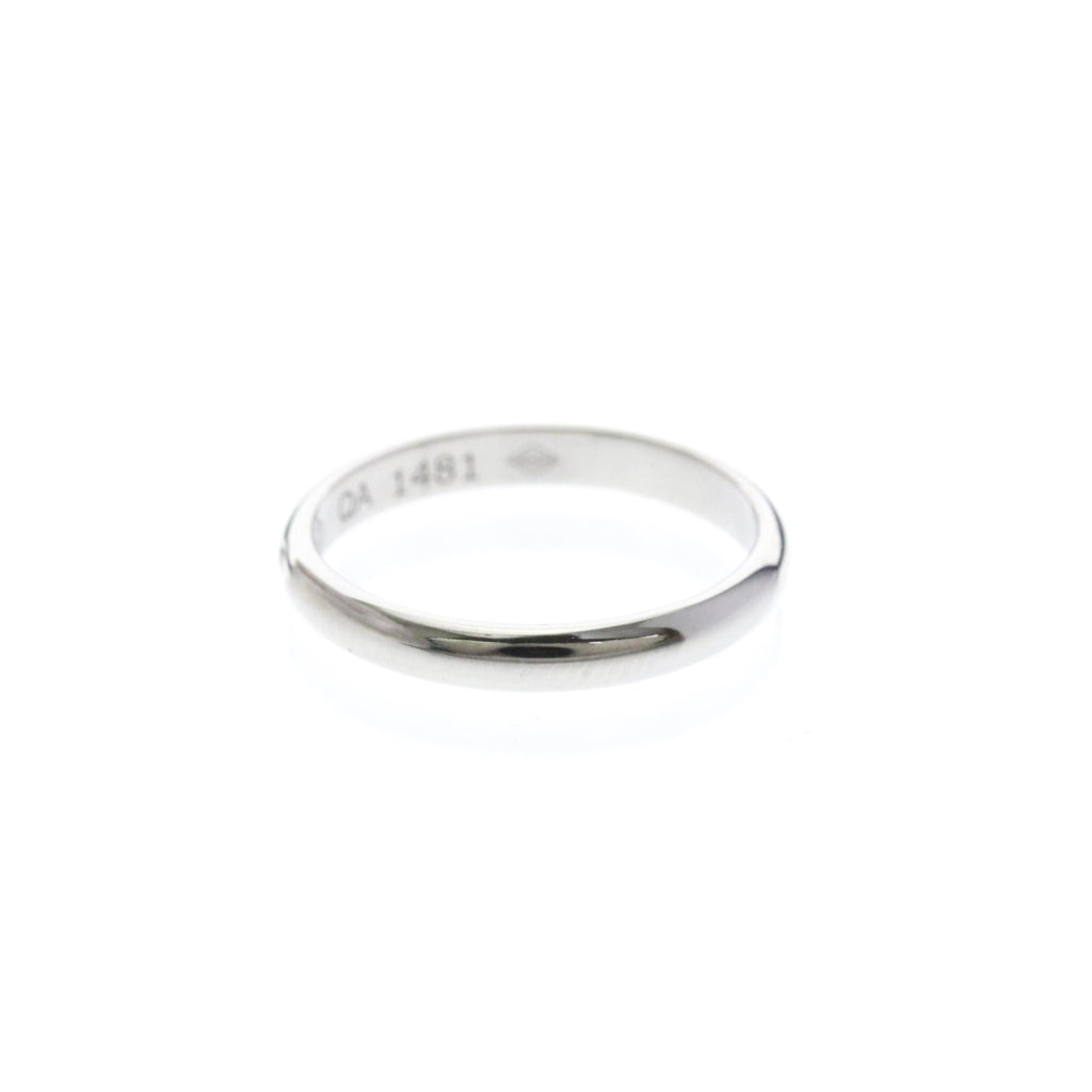 Bague Cartier 1895 Wedding Band 2.5Mm Platinum - Argent