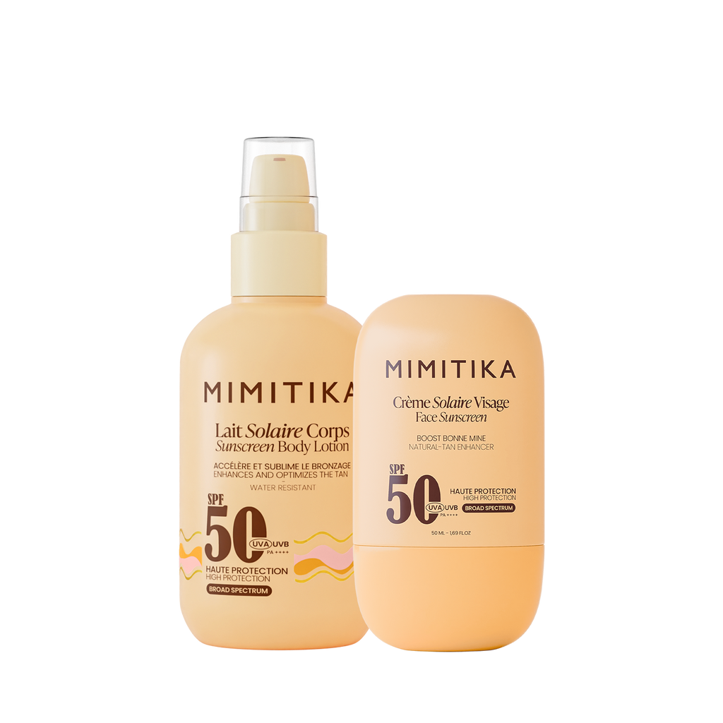 DUO Crème visage SPF50 + Lait Solaire SPF50