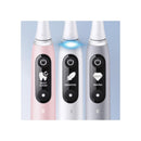 Oral B Io Bad Elect. Io6 Series Duo Pack White/Pink Sand Extra Handle