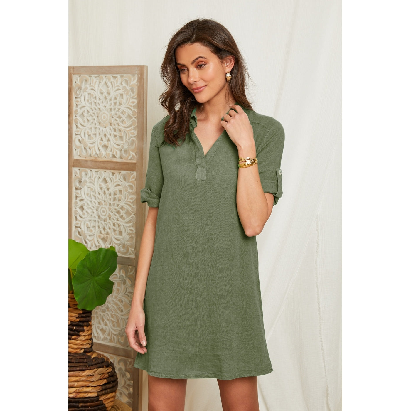 Dress - Khaki - Women