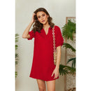 Dress - Red - Women