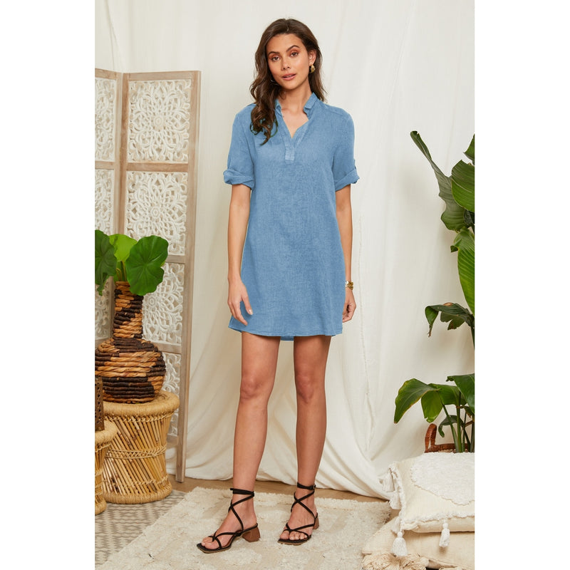 Robe - Indigo - Femme