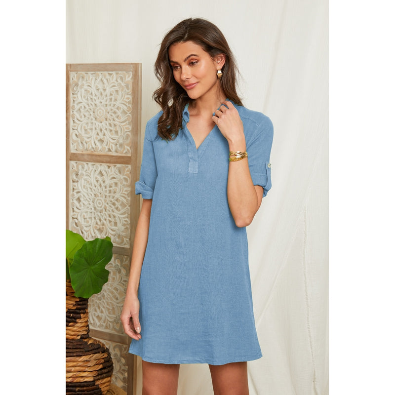 Robe - Indigo - Femme