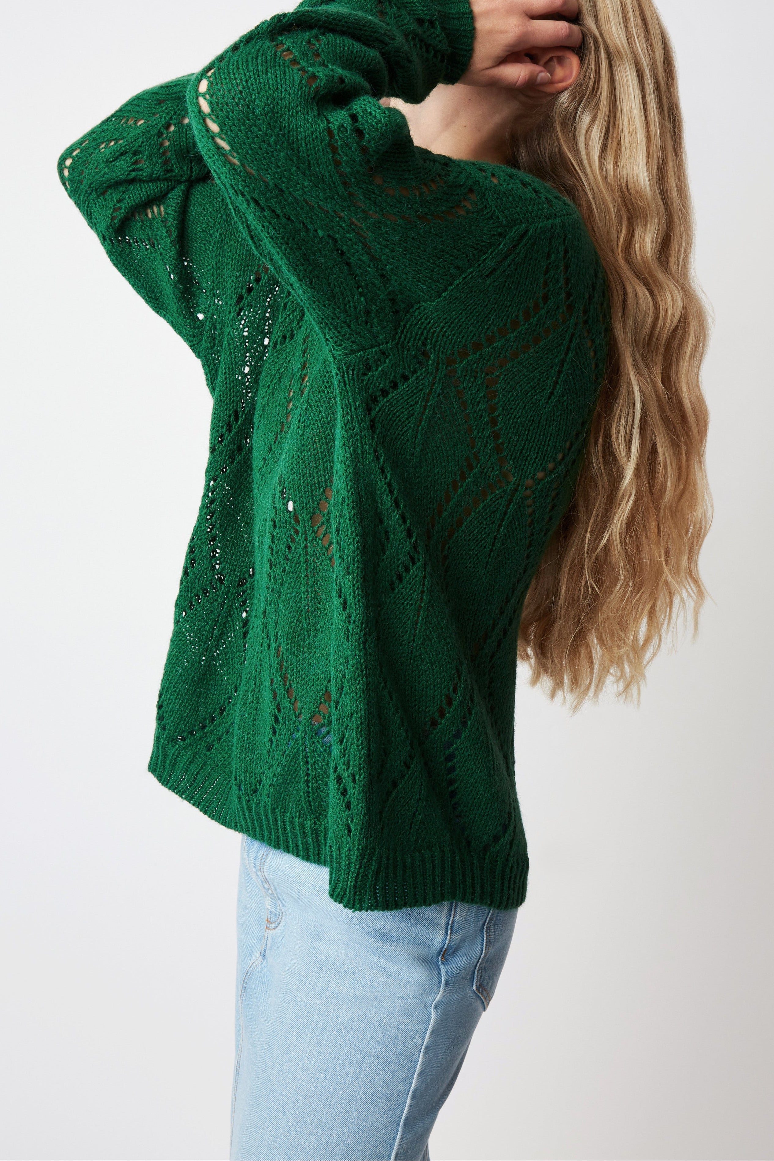 EARLY VISION DARK GREEN JUMPER