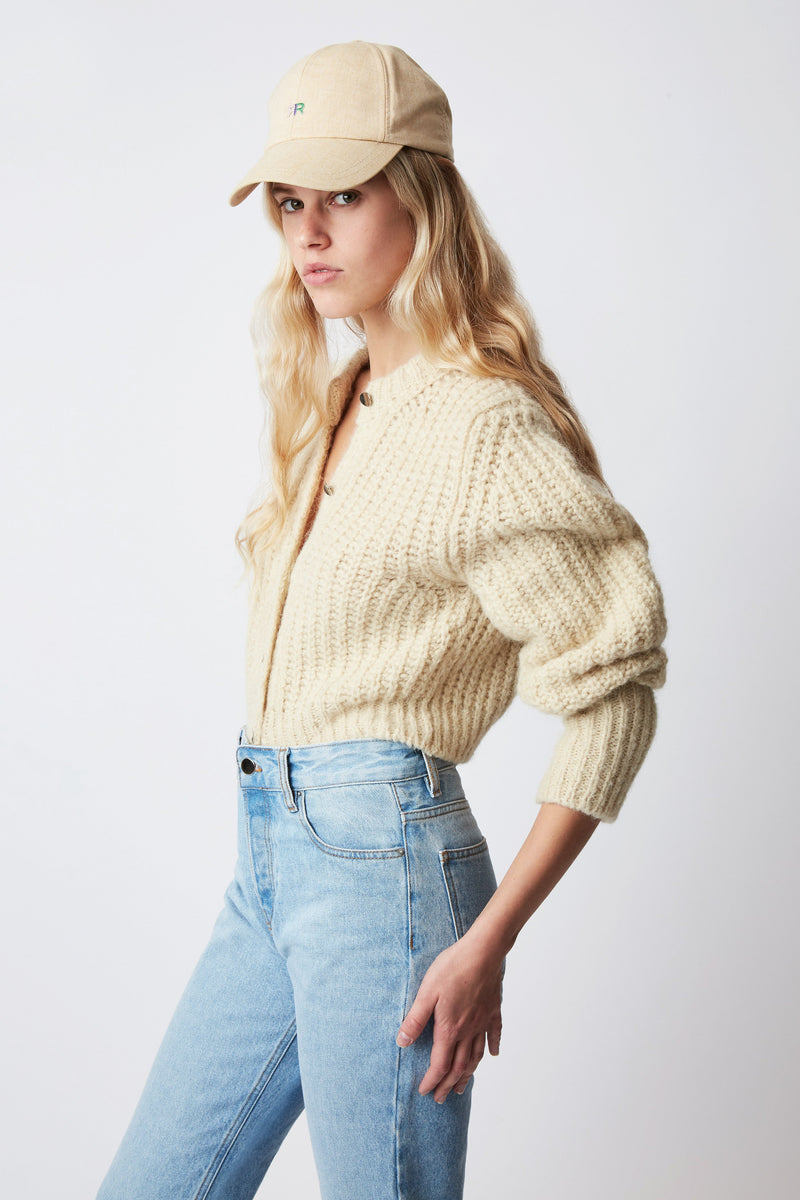 BOBBY LIGHT MOHAIR BANANA VEST