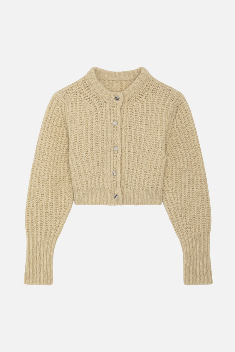 BOBBY LIGHT MOHAIR BANANA VEST