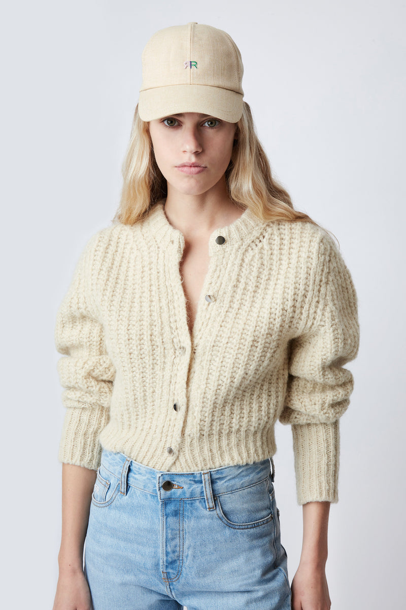 BOBBY LIGHT MOHAIR BANANA VEST