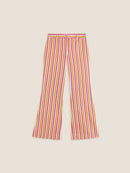 Pantalon Flared Striped