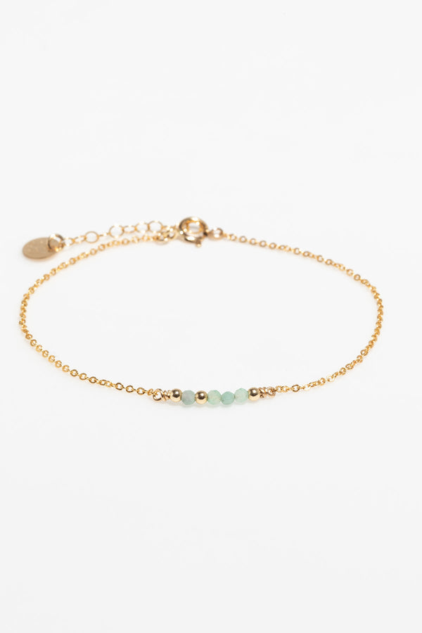 Armband Théa - Smaragd