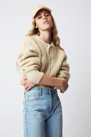 BOBBY LIGHT MOHAIR BANANA VEST