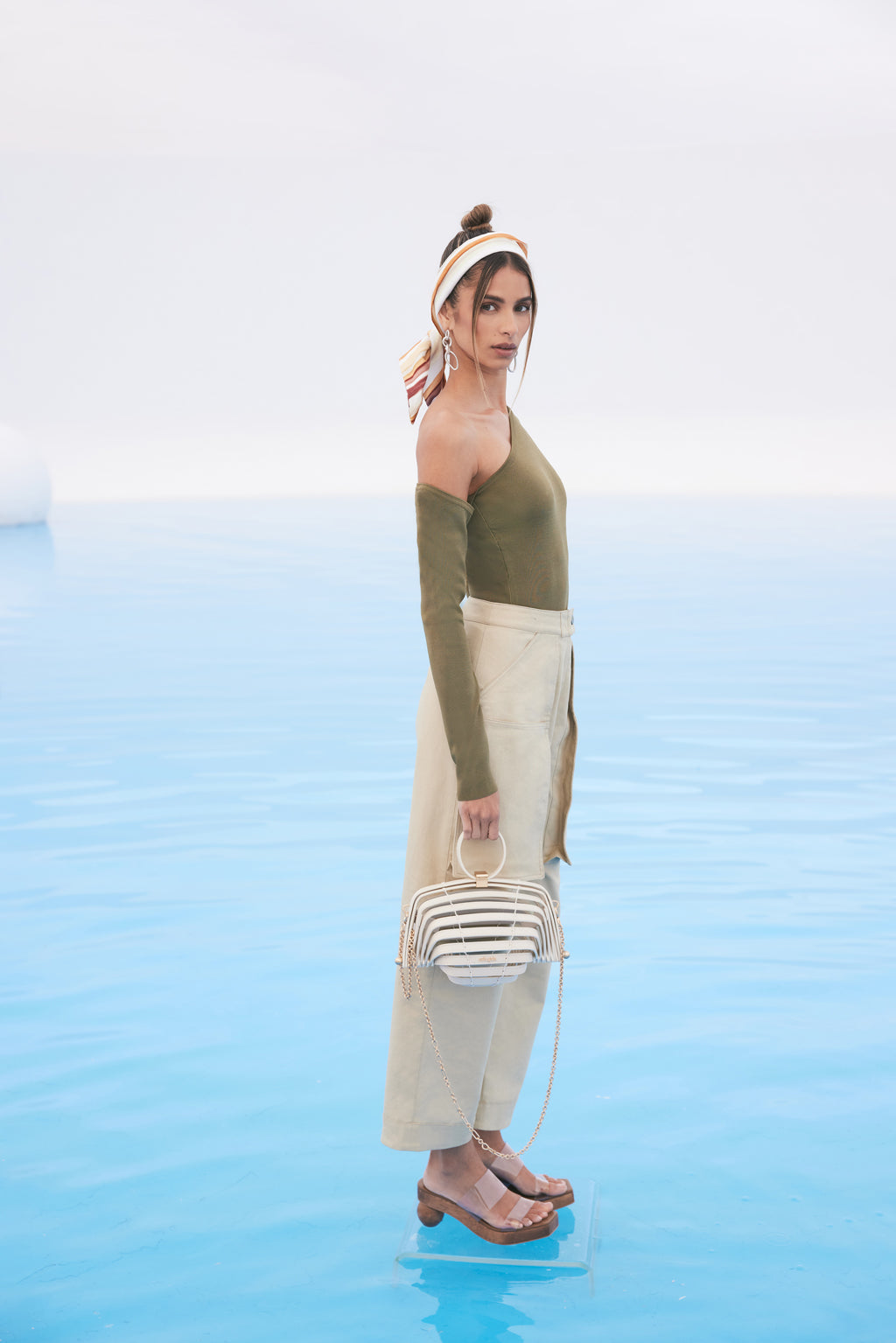 Haut En Tricot Teri - Olive