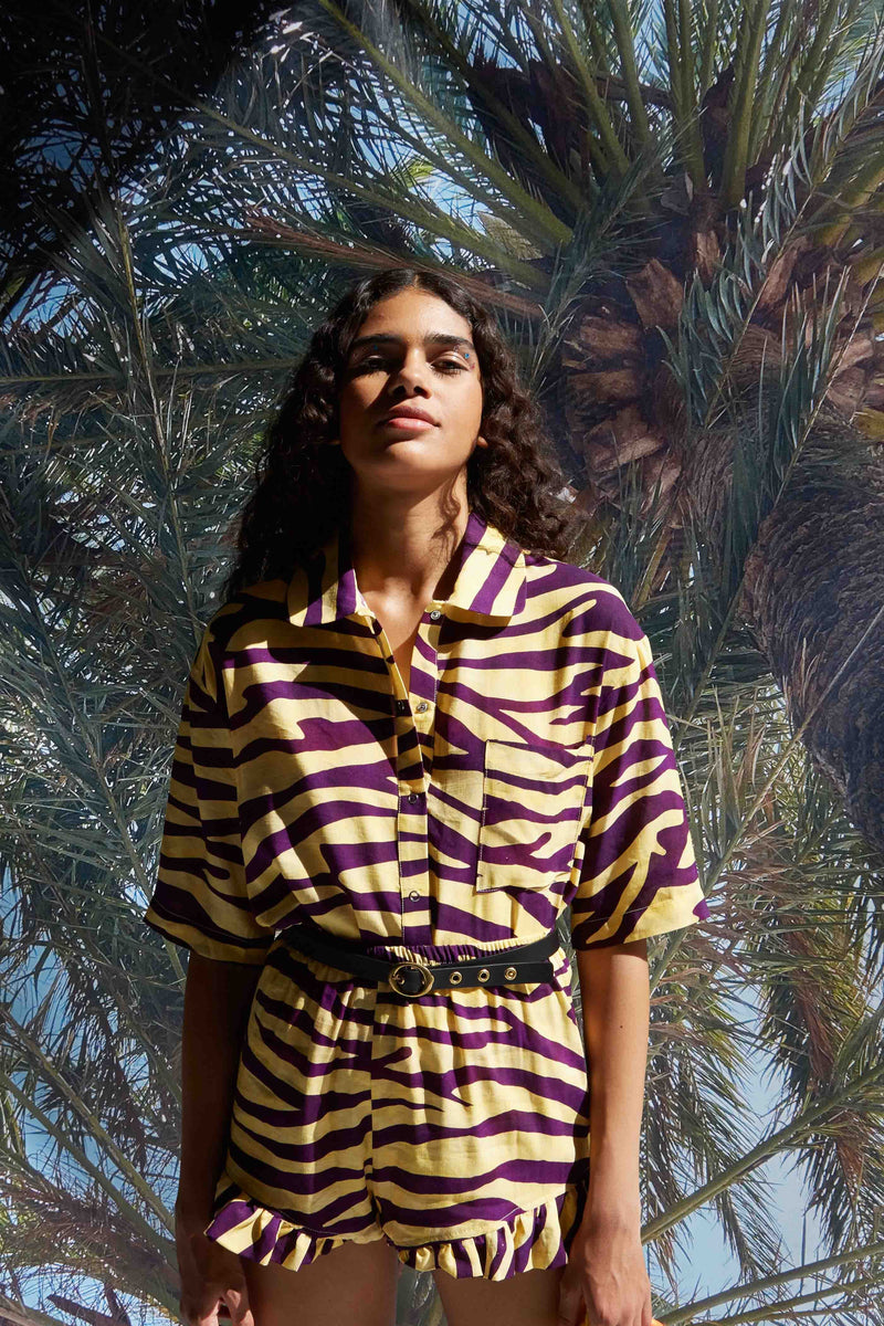 TONY ZEBRA SUN SHIRT