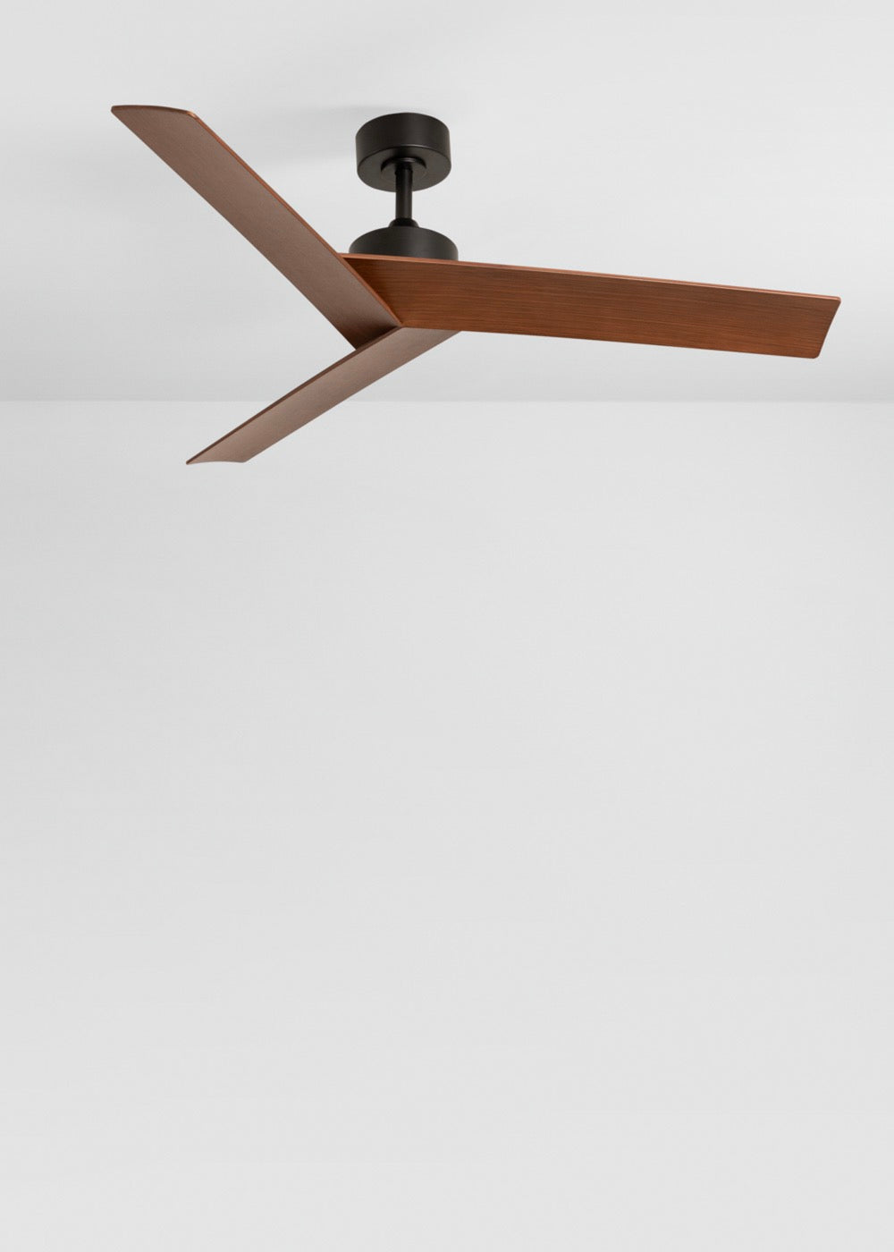 Wind Sharp - Ventilateur De Plafond 40W Silencieux - Noir/Bois Foncé