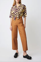 PANTALÓN KITTEN DRUGSTORE CARAMEL