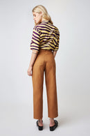 KITTEN DRUGSTORE CARAMEL TROUSERS