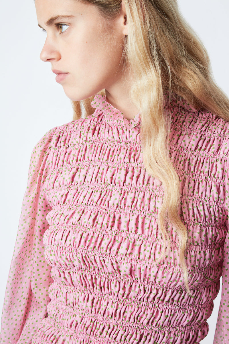 SONNY MUSE BLOUSE Pink
