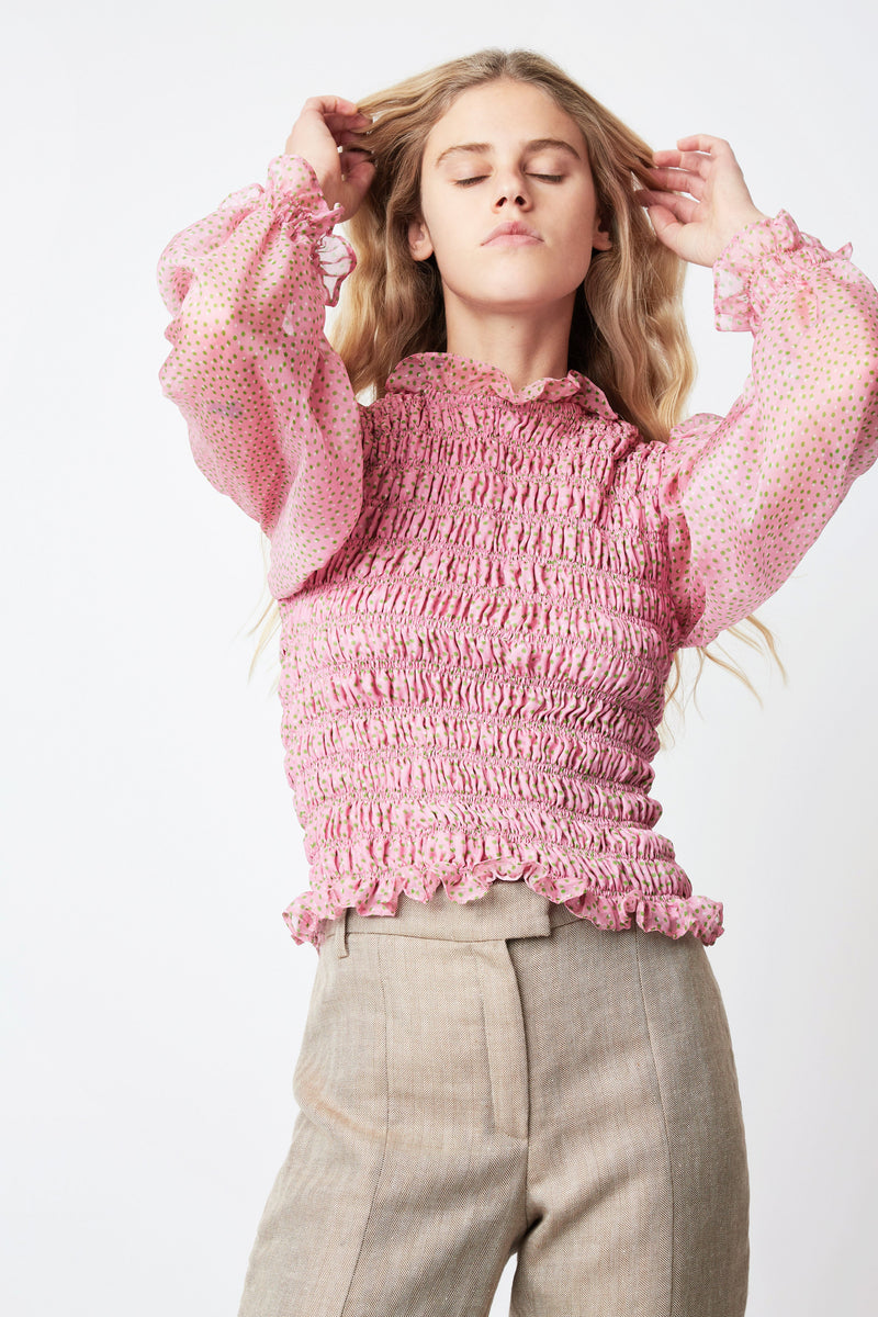 SONNY MUSE BLOUSE Pink