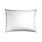 Annecy - Pillowcase - Cotton Sateen - Grey / White