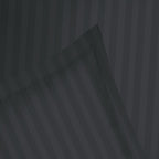 Dobby Stripe Woven - Flat Sheet - Cotton Satin - Grey 03