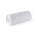 Uni - Drap-Housse - Satin De Coton - Blanc 01