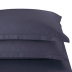 Uni 1 Baratta - Taie D'Oreiller - Satin De Coton - Bleu 06