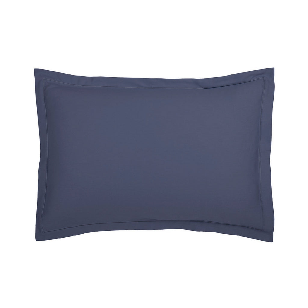 Uni 1 Baratta - Taie D'Oreiller - Satin De Coton - Bleu 06