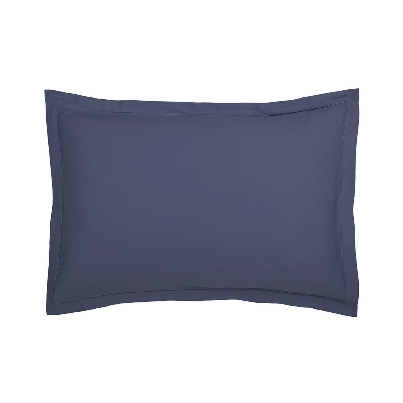 Uni 1 Baratta - Taie D'Oreiller - Satin De Coton - Bleu 06