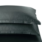 Uni 1 Baratta - Taie D'Oreiller - Satin De Coton - Gris 02