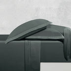 Uni 1 Baratta - Taie D'Oreiller - Satin De Coton - Gris 02