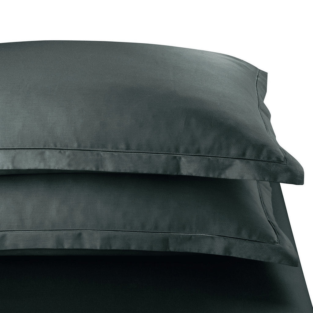 Uni 1 Baratta - Taie D'Oreiller - Satin De Coton - Gris 02