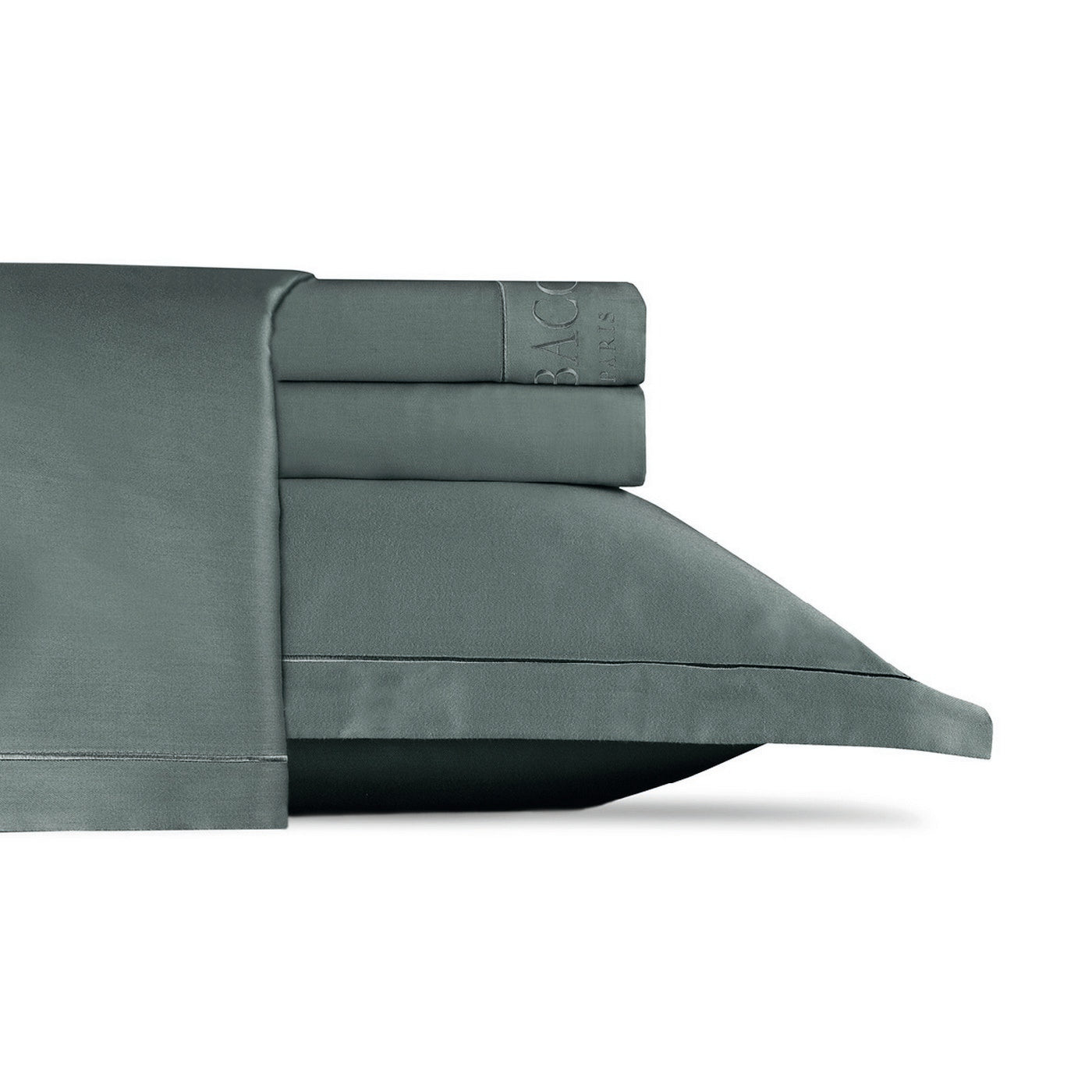 Uni 1 Baratta - Ensemble De Draps - Satin De Coton - Gris 02